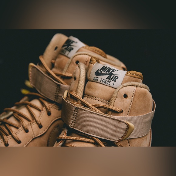 (2017) AIR FORCE 1 HIGH '07 LV8 WB 'FLAX' - Picture 16 of 16